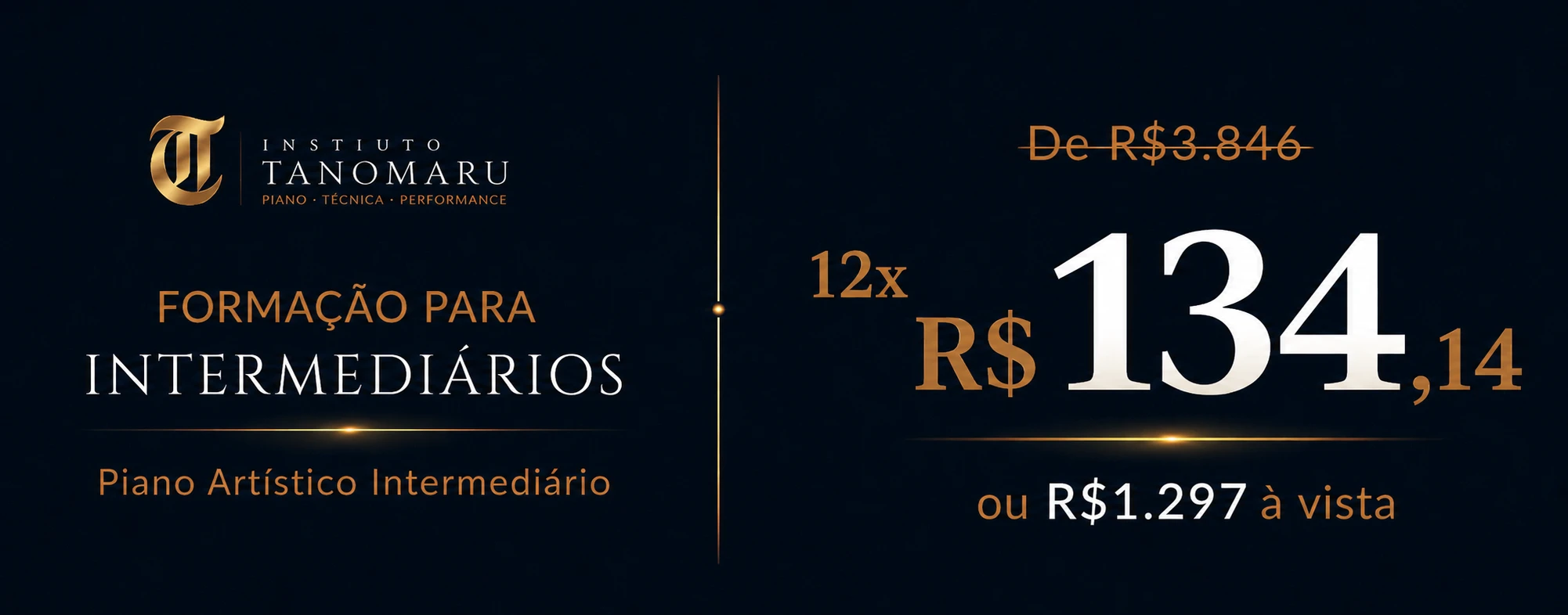 Formação Piano Artístico Intermediários