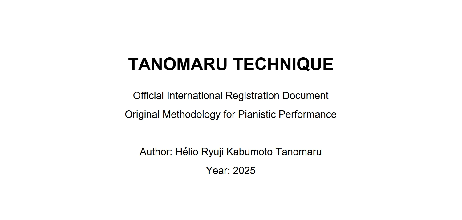 Registro internacional da Tanomaru Technique