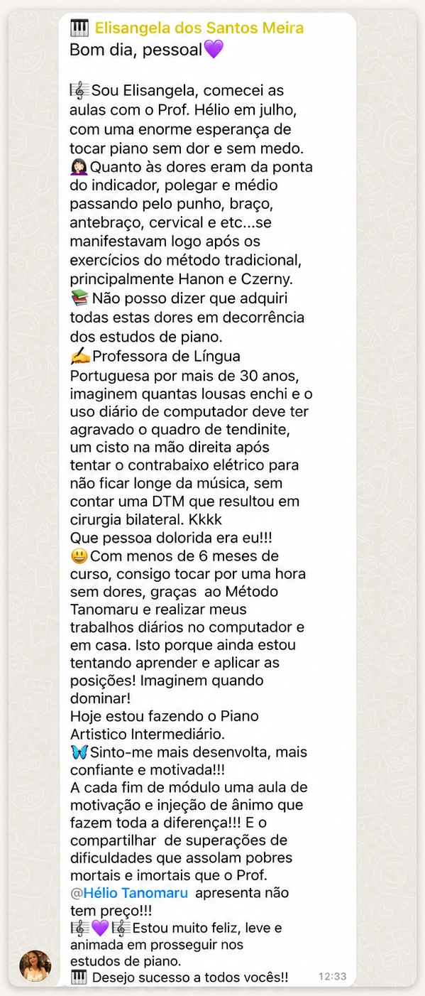 Depoimento: Sem dor e com confiança