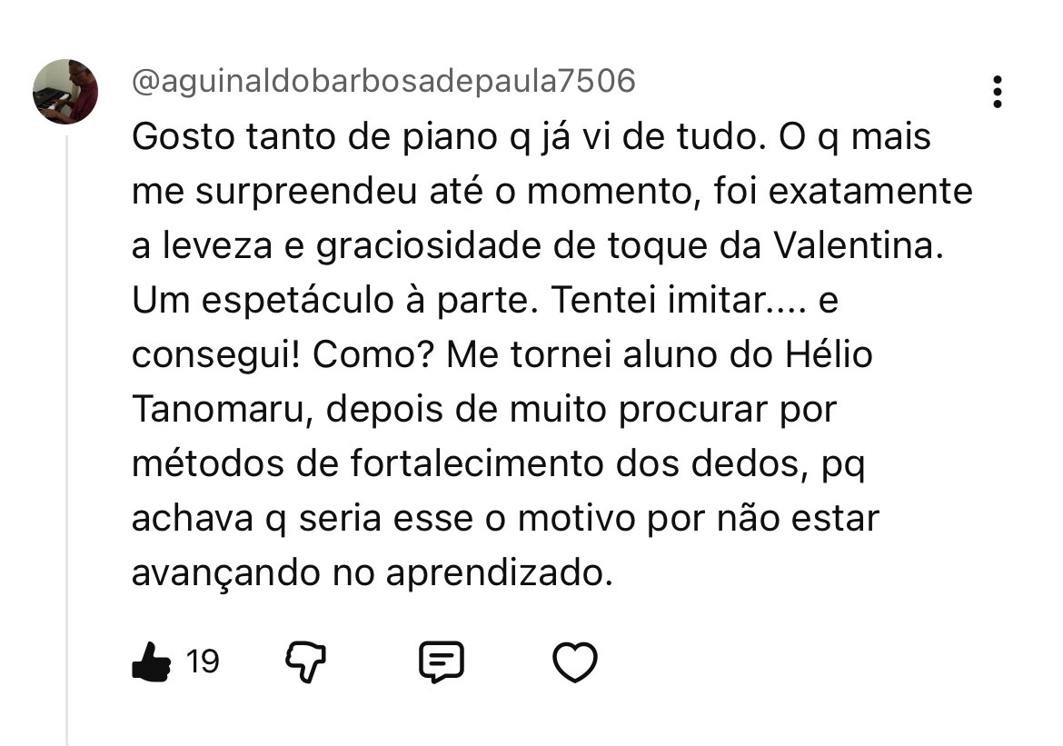Depoimento de aluno do Instituto Tanomaru 1