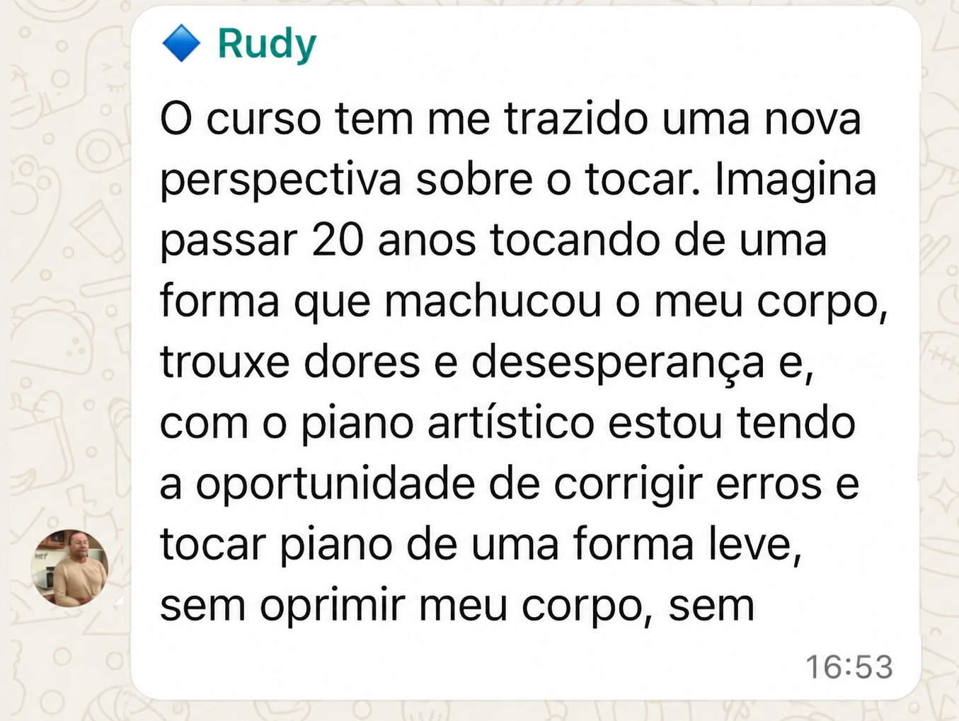 Depoimento de aluno do Instituto Tanomaru 10