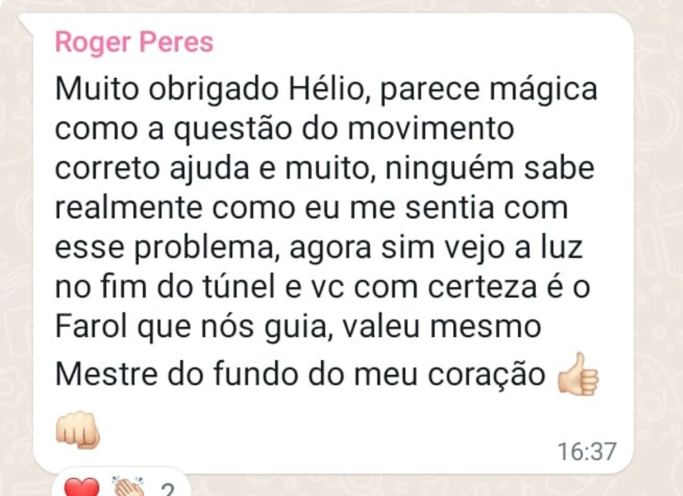 Depoimento de aluno do Instituto Tanomaru 6